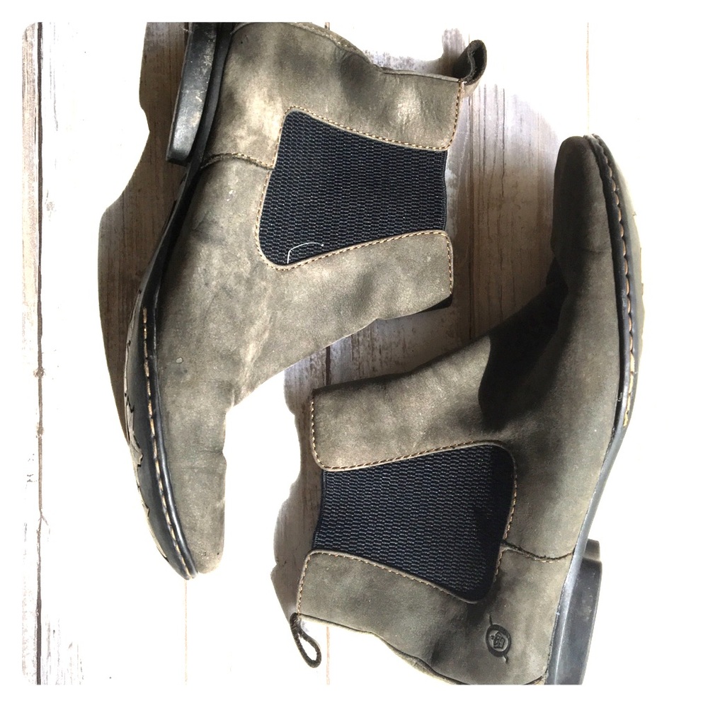 Born Chelsea Gray Booties